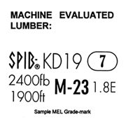 Machine Evaluated Lumber